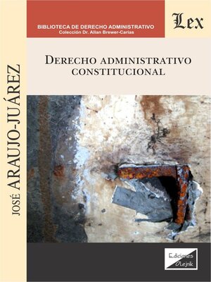 cover image of Derecho administrativo constitucional
